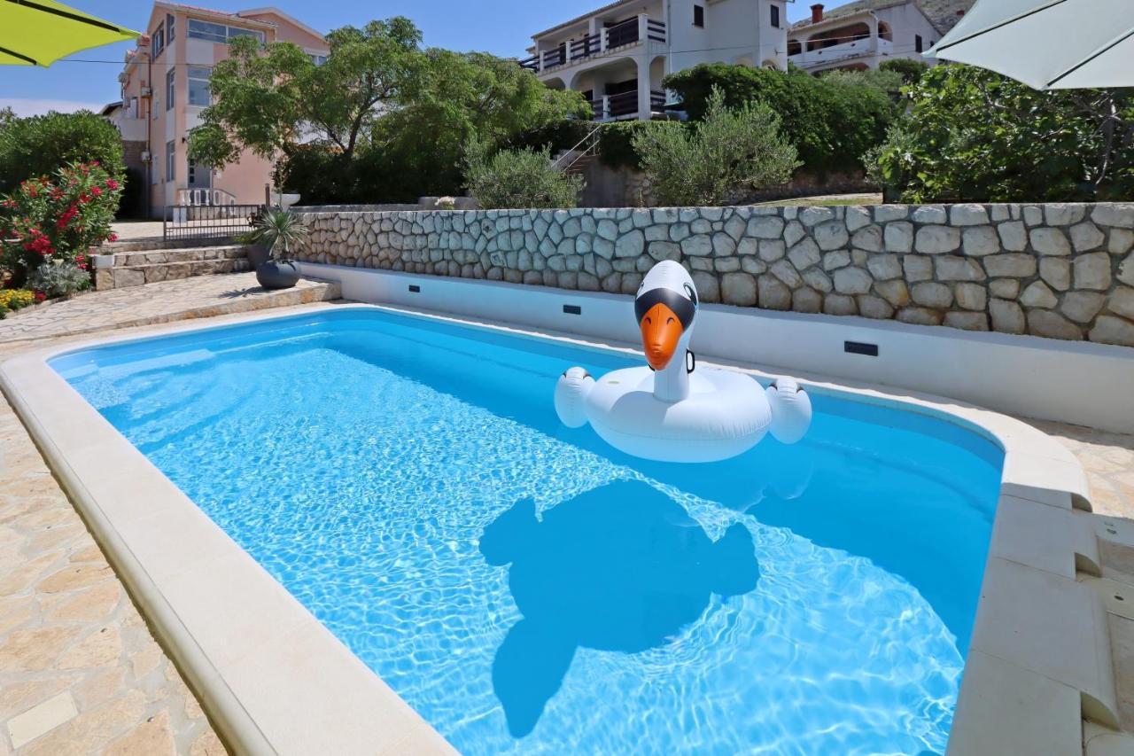 Seaside Apartments With A Swimming Pool Pag - 6412 พาก ภายนอก รูปภาพ