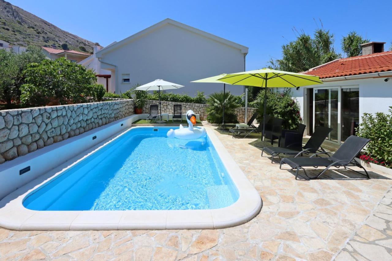 Seaside Apartments With A Swimming Pool Pag - 6412 พาก ภายนอก รูปภาพ