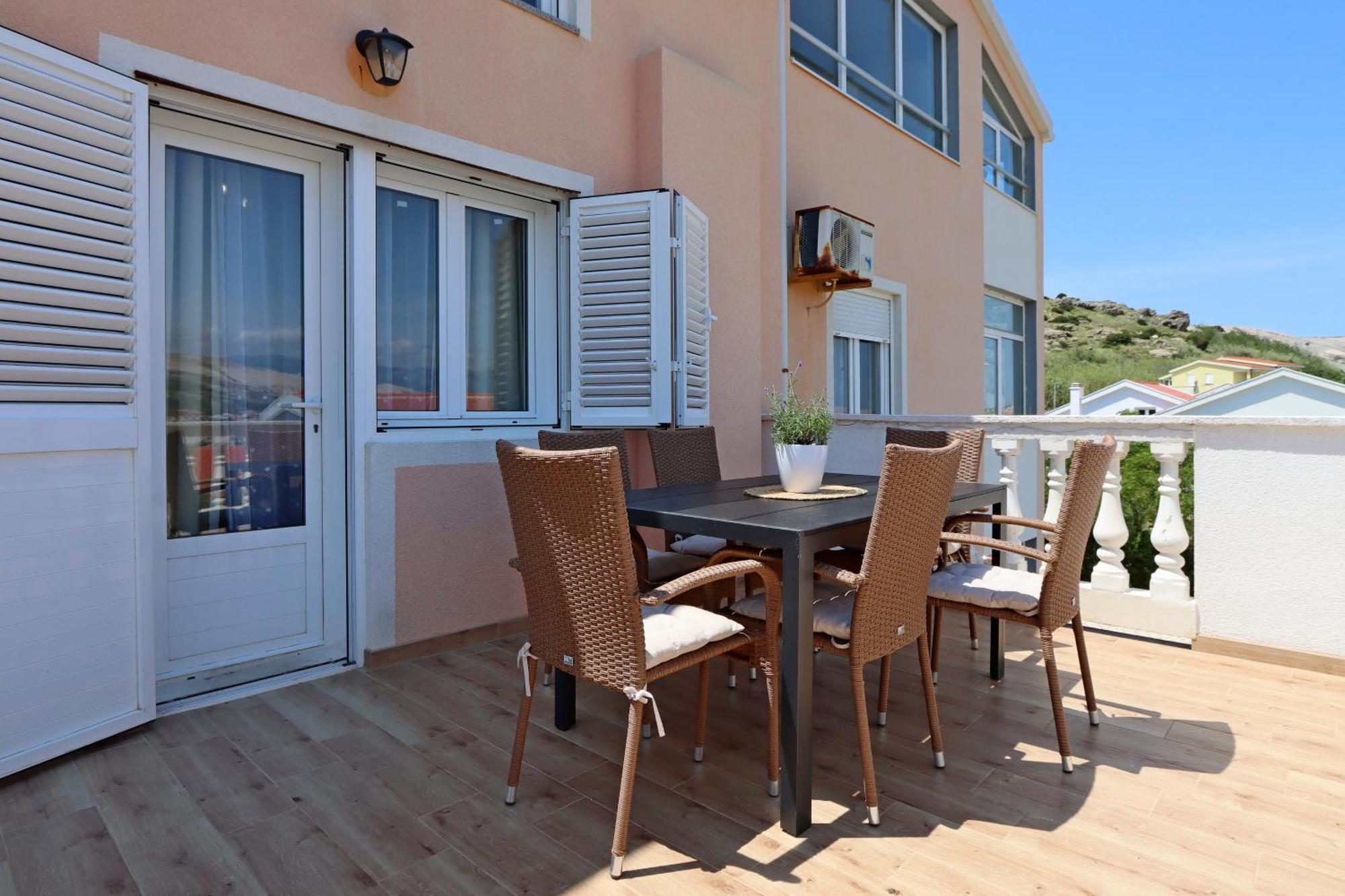 Seaside Apartments With A Swimming Pool Pag - 6412 พาก ภายนอก รูปภาพ