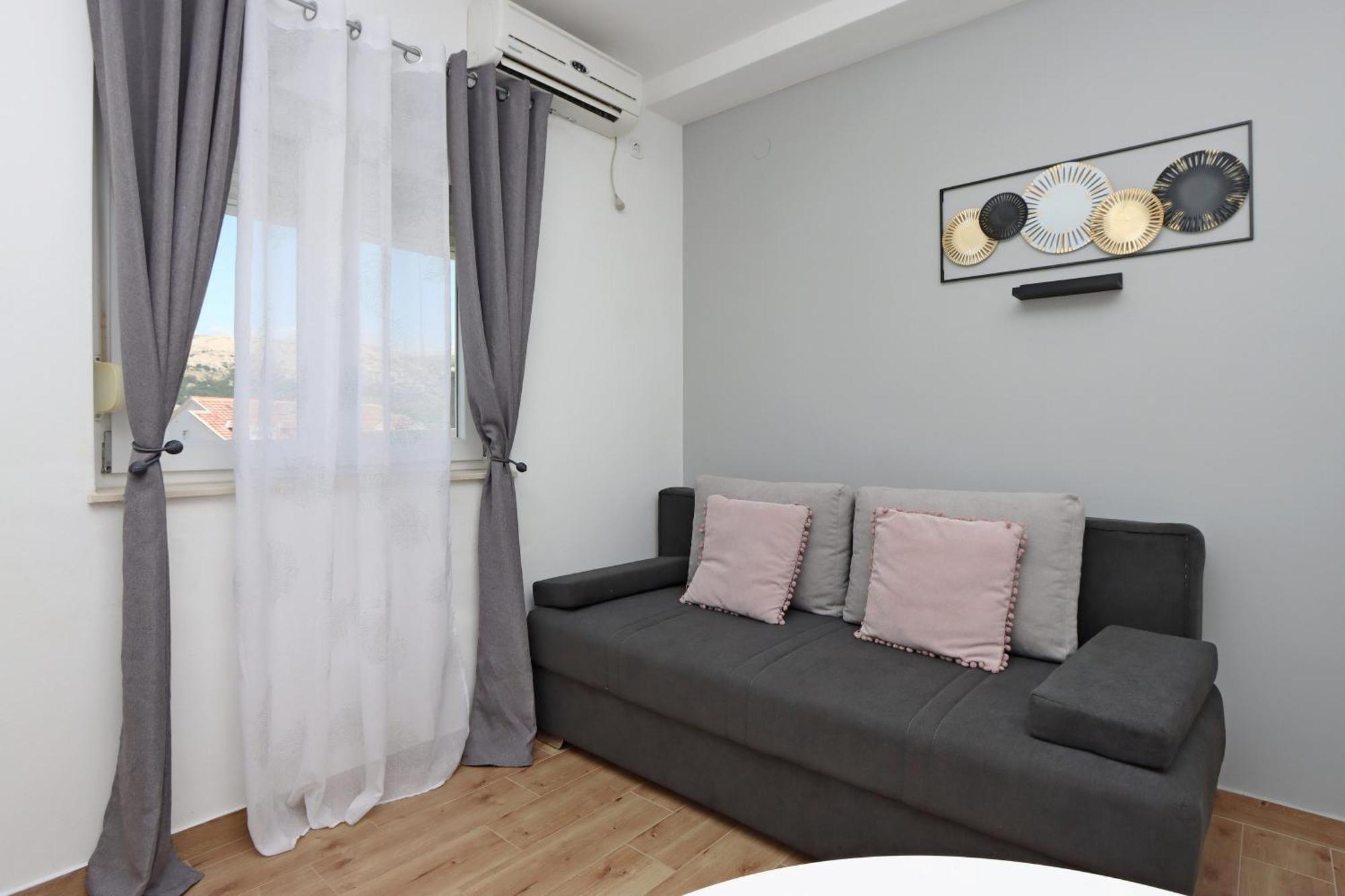 Seaside Apartments With A Swimming Pool Pag - 6412 พาก ห้อง รูปภาพ